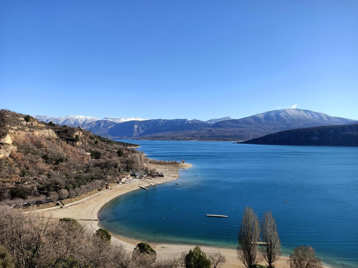 Appartamento Les Haut Du Lac Sainte-Croix-de-Verdon Esterno foto